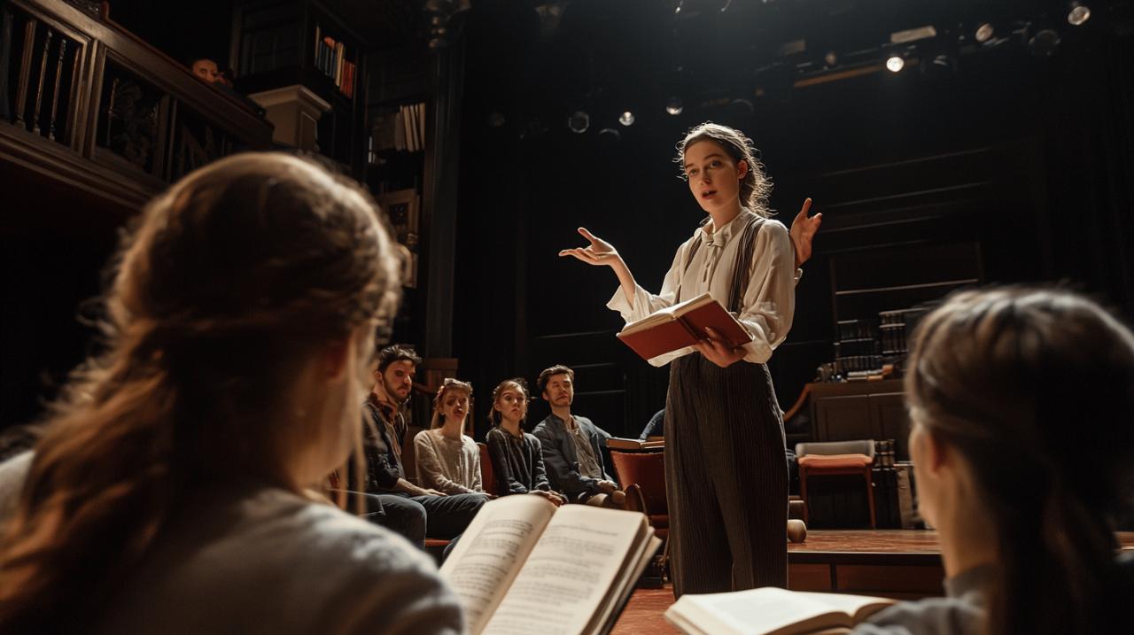 Maîtriser sa voix au théâtre : les techniques essentielles du conseiller en diction